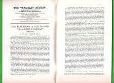 Tram magazine article for sale  BIRMINGHAM