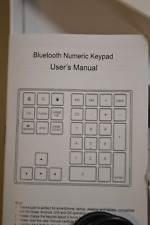 Bluetooth numeric keypad for sale  Raymore