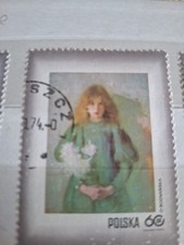 Vintage polska postage usato  Genova