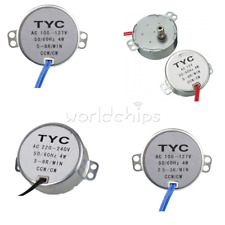 Motor síncrono AC 12V/110V/220V TYC-50 4W 50/60Hz 2.5/3/5/6RPM para micro-ondas comprar usado  Enviando para Brazil