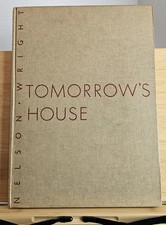 Tomorrow's House by Nelson & Wright 1945 MCM Book Vintage Architecture Design comprar usado  Enviando para Brazil