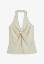 Neckholder top ecru gebraucht kaufen  Deutschland