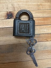 ANTIGO PINO DE BLOQUEIO DE CADEADO YALE BRONZE 2 CHAVES YALE & TOWNE 2" comprar usado ANTIGO PINO DE BLOQUEIO DE CADEADO YALE BRONZE 2 CHAVES YALE & TOWNE 2" comprar usado  Enviando para Brazil