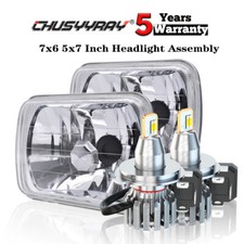 Usado, Faróis de LED 5X7" 7X6" para Ford Super Duty Truck F250 F350 F450 F550 F650 F750 comprar usado  Enviando para Brazil