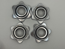 4pc chrome barbell for sale  CHELTENHAM