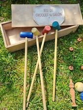 Ancienne boite croquet d'occasion  Le Poinçonnet