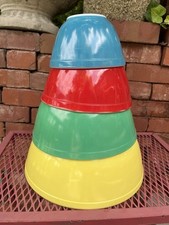 Pyrex multicolor round for sale  Saint Clairsville