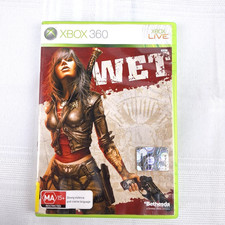 Videogame Wet Xbox 360 completo com manual PAL Havok Bethesda 2009, usado comprar usado  Enviando para Brazil