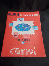 Ancien album timbres d'occasion  Braine