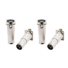 Max. Plugue adaptador conector de áudio 14 AWG frontal e traseiro XLR fêmea para XLR macho comprar usado  Enviando para Brazil