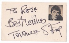 Terence stamp signed for sale  BEDFORD