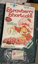 1982 General Mills Strawberry Shortcake caixa de cereais SÉRIE 5 e cupom “novo” comprar usado  Enviando para Brazil