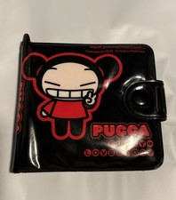 Antigo Pucca Club Funny Lovestory Botão Dobrável Preto Vermelho Coreano Com Mangas Fotográficas comprar usado  Enviando para Brazil