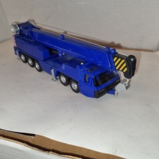 Maisto niebieski żuraw do dużych obciążeń, żuraw teleskopowy z wysuwanym wysięgnikiem ok. 30 cm na sprzedaż  Wysyłka do Poland