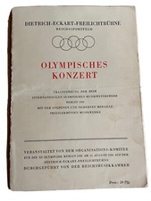 Riginal programmheft lympische gebraucht kaufen  Berlin