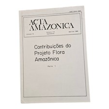 Usado, Acta Amazonica Vol.14 (1/2) 1984 Bubbles Contribuições Do Projeto Flora comprar usado  Enviando para Brazil