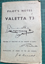 Pilot notes valetta for sale  STONEHAVEN