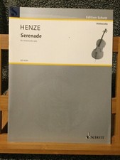 Henze sérénade violoncelle d'occasion  Rennes