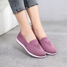 Usado, Tênis Feminino Casual Mocassim Sapato Plano Caminhada Respirável Conforto comprar usado  Enviando para Brazil