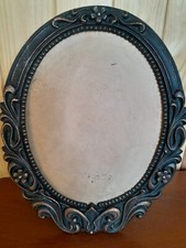 Moldura Art Deco alumínio banhado a cobre, vintage. Oval. comprar usado Moldura Art Deco alumínio banhado a cobre, vintage. Oval. comprar usado  Enviando para Brazil