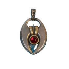 Amulett anhänger schmuck gebraucht kaufen  Gefrees