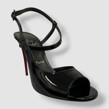 Sapato Christian Louboutin Feminino Preto Jenlove Peep Toe Esquerdo Apenas Tamanho EUA-8.5 comprar usado Sapato Christian Louboutin Feminino Preto Jenlove Peep Toe Esquerdo Apenas Tamanho EUA-8.5 comprar usado  Enviando para Brazil