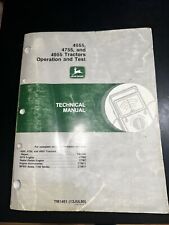Usado, Manual técnico de operação e teste de trator John Deere 4555 4755 4955 TM1461 comprar usado  Enviando para Brazil