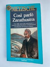 Nietzsche così parlò usato  Robilante