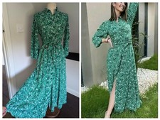 Zara green floral for sale  LEAMINGTON SPA
