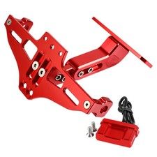 Para BMW G310GS C650GT G650GS CNC ajuste ângulo cauda arrumado suporte de placa de lisência comprar usado  Enviando para Brazil