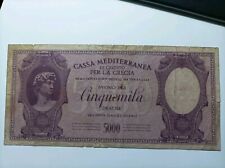 Banconota 5000 dracme usato  Campobello di Mazara