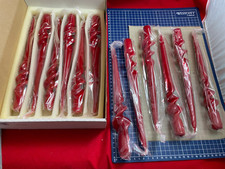 Candele laccate rosse usato  Roma