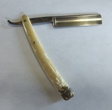 Usado, Barbeador reto antigo Dubl Duck borda dourada  comprar usado  Enviando para Brazil