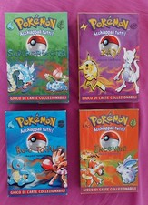 POKEMON - Base set - 4 Theme Decks  VUOTI + Libretto Regole ITA tcg comprar usado  Enviando para Brazil