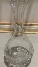 Clear etched glass for sale  Charleston