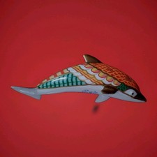 Delfino multicolore porcellana usato  Massa di Somma