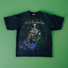 Camiseta Vintage Led Zeppelin Stairway to Heaven Preta Manga Curta Tamanho XL, usado comprar usado  Enviando para Brazil