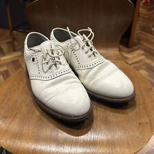 Footjoy classics white for sale  LIGHTWATER