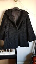 Astrakhan black faux for sale  ALFRETON