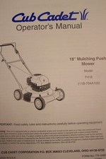 Cub cadet operator for sale  Dubuque