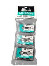 Microcassette maxell 60ur usato  Settimo Torinese
