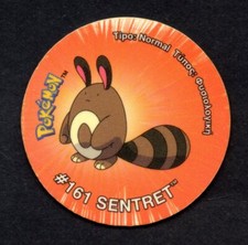 #161 SENTRET Nº183 POKEMON TAZOS 3 COLECCION 2001 MATUTANO / TASTY comprar usado  Enviando para Brazil