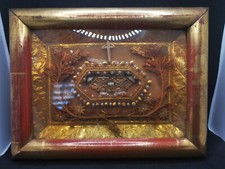 Cadre reliquaire xviiie d'occasion Cadre reliquaire xviiie d'occasion  Scey-sur-Saône-et-Saint-Albin