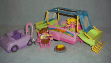 Tenda e sons Fisher Price Little People CAMP ADVENTURE POP UP CAMPER com figuras comprar usado  Enviando para Brazil