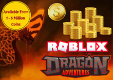 [🟢 ONLINE] DRAGON ADVENTURES Roblox Escolha de 1 a 50 MILHÕES DE MOEDAS 💎 💎 comprar usado  Enviando para Brazil