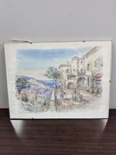 Paysage provence aquarelle d'occasion  Thouars