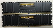 Computador Corsair VENGEANCE 16GB kit 2x8GB DDR4 3000MHZ CMK16GX4M2B3000C15 CL15 DIMM comprar usado  Enviando para Brazil