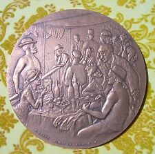 Medaille dejeuner canotiers d'occasion  Plombières-lès-Dijon