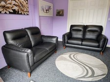 Black leather violino for sale  MAUCHLINE