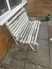 Wooden garden bench for sale  PRESTON